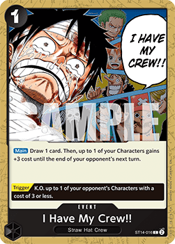 I Have My Crew!!o (ST14-016) (V.1) Immagine principale del prodotto