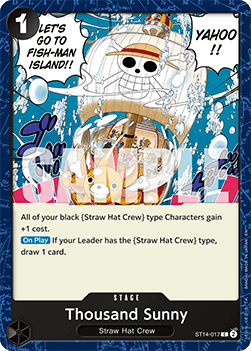 Thousand Sunny (ST14-017) (V.1) Immagine principale del prodotto