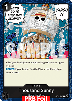 Thousand Sunny (ST14-017) (V.2) Immagine principale del prodotto