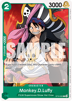 Monkey.D.Luffy (ST16-005) (V.1) Immagine principale del prodotto