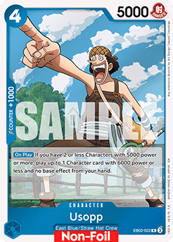 Usopp (EB02-022) Immagine principale del prodotto