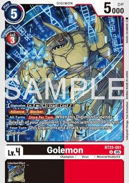 Golemon (BT23-051) Immagine principale del prodotto