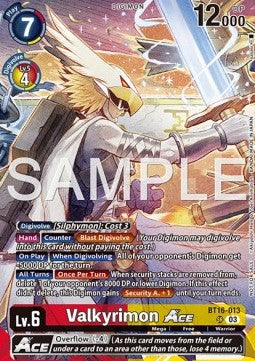 Valkyrimon Ace (BT16-013) (V.1) Immagine principale del prodotto