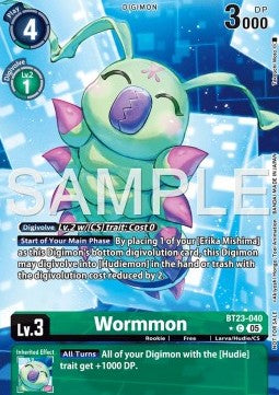 Wormmon (BT23-040) Immagine principale del prodotto
