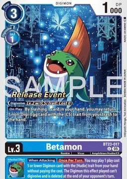 Betamon (BT23-017) (V.2) Immagine principale del prodotto