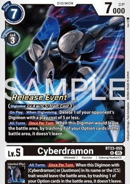 Cyberdramon (BT23-055) Immagine principale del prodotto