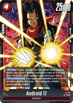 Android 17 (FP-042) [Fusion World] (V.1 - Promo) Immagine principale del prodotto