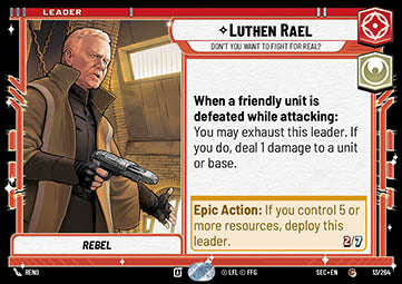 Luthen Rael, Don't You Want to Fight For Real?