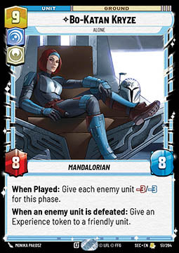 Bo-Katan Kryze, Alone (V.1) Immagine principale del prodotto