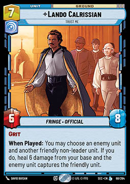 Lando Calrissian, Trust Me (V.1) Immagine principale del prodotto