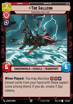 The Galleon, Marauding Pirate Ship (V.1) Immagine principale del prodotto
