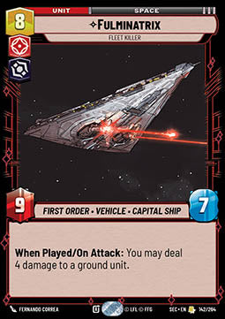 Fulminatrix, Fleet Killer (V.1) Immagine principale del prodotto