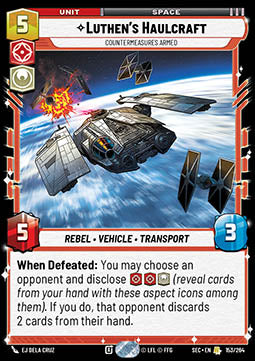 Luthen's Haulcraft, Countermeasures Armed (V.1) Immagine principale del prodotto