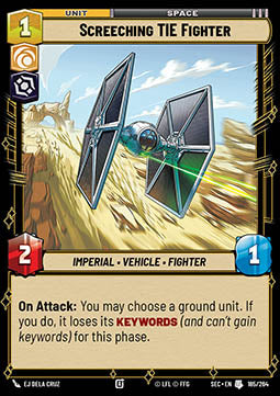 Screeching TIE Fighter (V.1)
