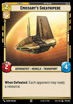 Emissary's Sheathipede (V.1) Immagine principale del prodotto