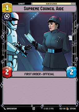 Supreme Council Aide (V.1) Immagine principale del prodotto