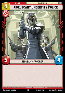 Coruscant Undercity Police (V.1)