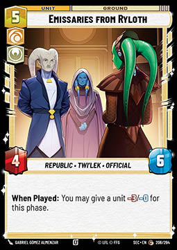 Emissaries from Ryloth (V.1) Immagine principale del prodotto