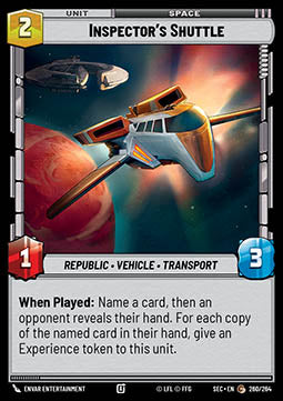Inspector's Shuttle (V.1)