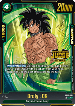 Broly : BR (FB06-061) [Fusion World] (V.2 - Rare) Immagine principale del prodotto