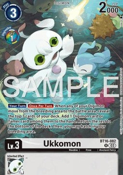 Ukkomon (BT16-082) Immagine principale del prodotto