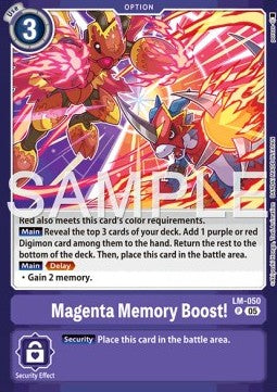 Magenta Memory Boost! (LM-050) Immagine principale del prodotto