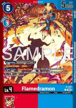 Flamedramon (P-137) Immagine principale del prodotto