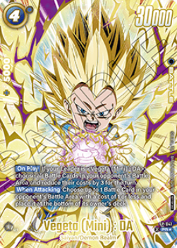 Vegeta (Mini) : DA (FP-041) [Fusion World] (V.1 - Promo) Immagine principale del prodotto