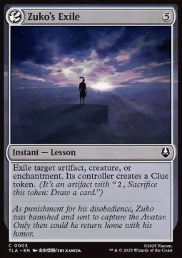 Zuko's Exile Immagine principale del prodotto