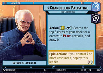 Chancellor Palpatine, How Liberty Dies (V.1)