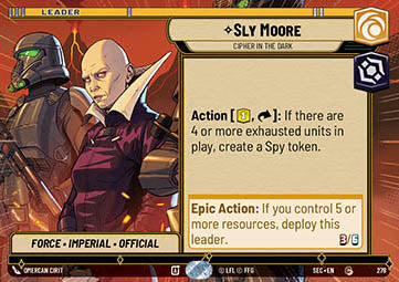 Sly Moore, Cipher in the Dark (V.1)