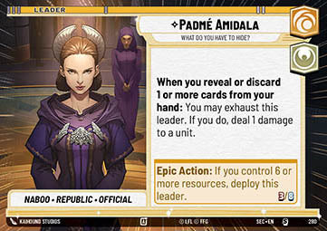 Padmé Amidala, What Do You Have to Hide? (V.1) Immagine principale del prodotto