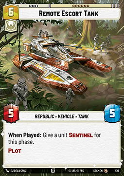Remote Escort Tank (V.1) Immagine principale del prodotto