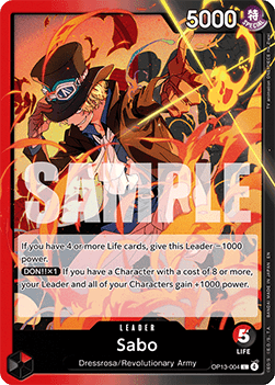 Sabo (OP13-004) (V.1) Immagine principale del prodotto
