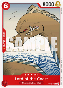 Lord of the Coast (OP13-010) Immagine principale del prodotto