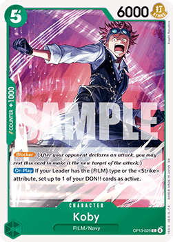 Koby (OP13-025) Immagine principale del prodotto
