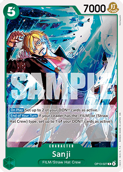 Sanji (OP13-027) (V.1) Immagine principale del prodotto