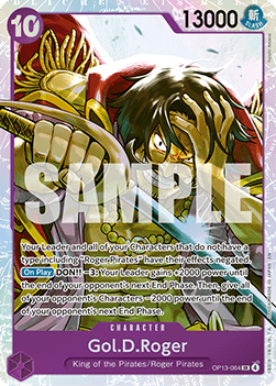 Gol.D.Roger (OP13-064) (V.1) Immagine principale del prodotto