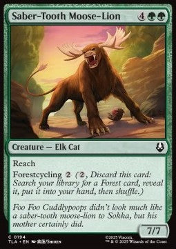 Saber-Tooth Moose-Lion Immagine principale del prodotto