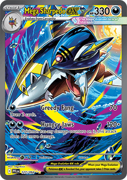 Mega Sharpedo ex Immagine principale del prodotto