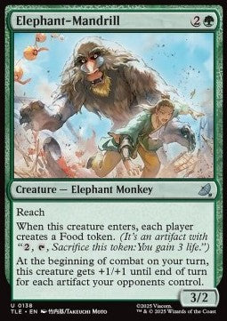 Elephant-Mandrill Immagine principale del prodotto