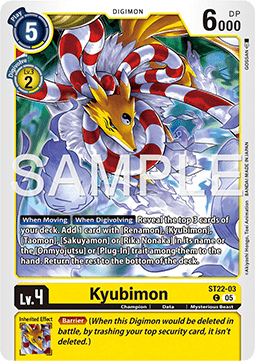Kyubimon (ST22-03) Immagine principale del prodotto