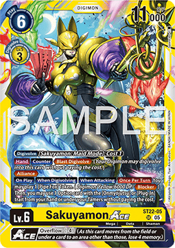 Sakuyamon Ace (ST22-05)