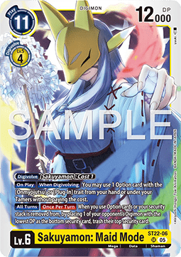 Sakuyamon: Maid Mode (ST22-06)