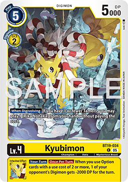 Kyubimon (BT19-034)