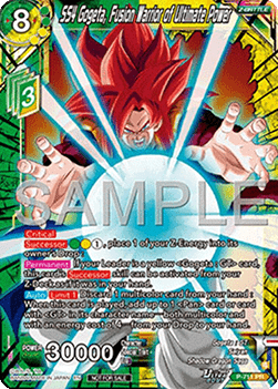 SS4 Gogeta, Fusion Warrior of Ultimate Power (V.1 - Promo)
