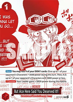 But Ace Here Said You Deserved It!! (OP13-019) (V.1) Immagine principale del prodotto