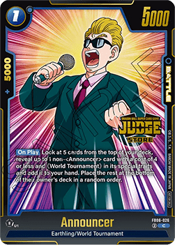 Announcer (FB06-026) [Fusion World] (V.1 - Common)