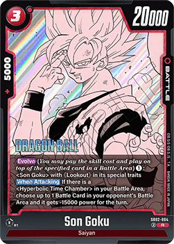 Son Goku (SB02-004) [Fusion World] (V.1 - Rare)