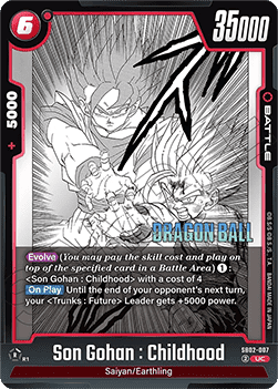 Son Gohan : Childhood (SB02-007) [Fusion World]